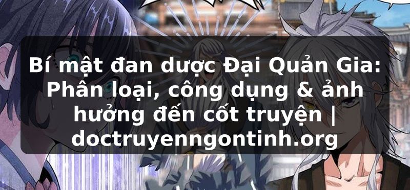 Truyện Tranh Bí mật đan dược Đại Quản Gia: Phân loại, công dụng & ảnh hưởng đến cốt truyện | doctruyenngontinh.org