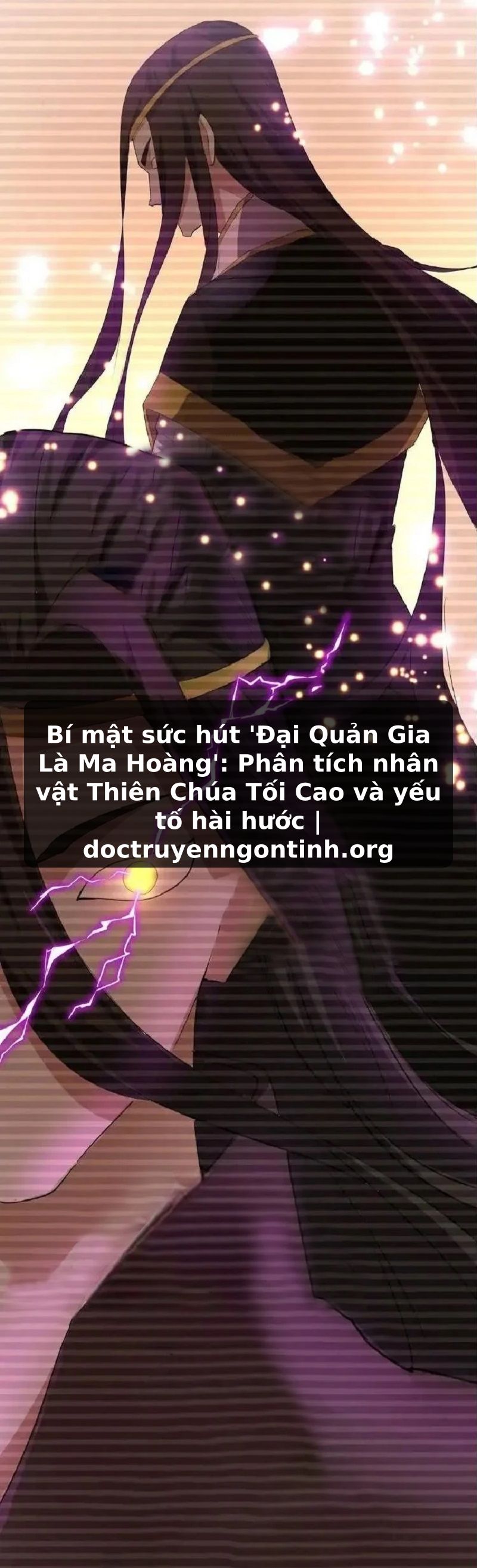 Truyện Tranh Bí mật sức hút 'Đại Quản Gia Là Ma Hoàng': Phân tích nhân vật Thiên Chúa Tối Cao và yếu tố hài hước | doctruyenngontinh.org