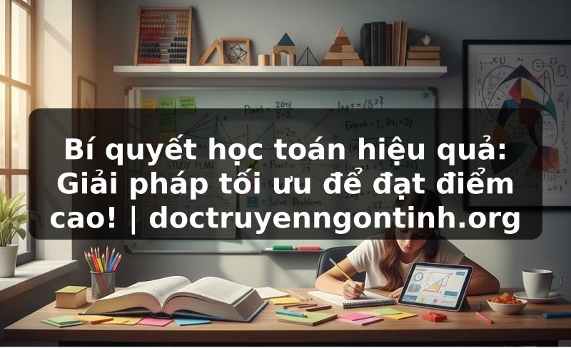 Truyện Tranh Bí quyết học toán hiệu quả: Giải pháp tối ưu để đạt điểm cao! | doctruyenngontinh.org