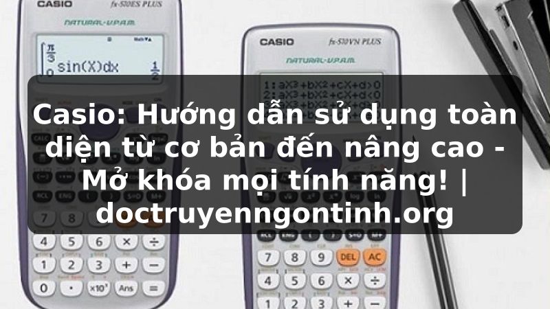 Truyện Tranh Casio: Hướng dẫn sử dụng toàn diện từ cơ bản đến nâng cao - Mở khóa mọi tính năng! | doctruyenngontinh.org