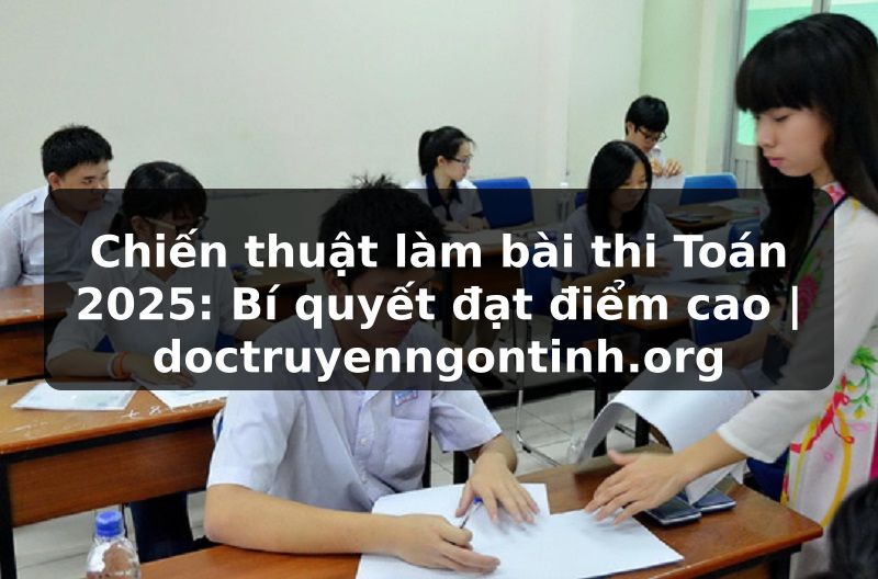 Truyện Tranh Chiến thuật làm bài thi Toán 2025: Bí quyết đạt điểm cao | doctruyenngontinh.org