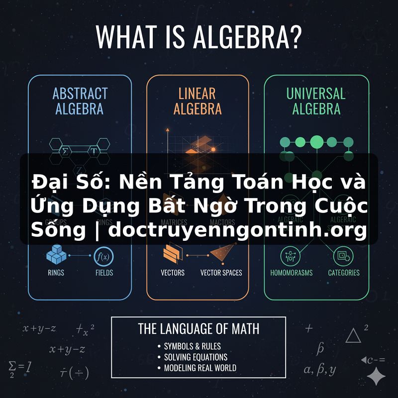 Truyện Tranh Đại Số: Nền Tảng Toán Học và Ứng Dụng Bất Ngờ Trong Cuộc Sống | doctruyenngontinh.org