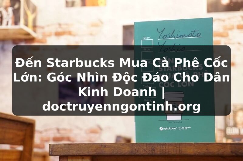 Truyện Tranh Đến Starbucks Mua Cà Phê Cốc Lớn: Góc Nhìn Độc Đáo Cho Dân Kinh Doanh | doctruyenngontinh.org