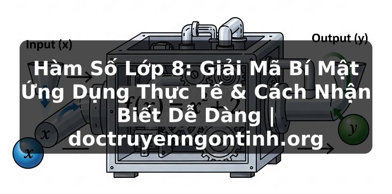Truyện Tranh Hàm Số Lớp 8: Giải Mã Bí Mật Ứng Dụng Thực Tế & Cách Nhận Biết Dễ Dàng | doctruyenngontinh.org