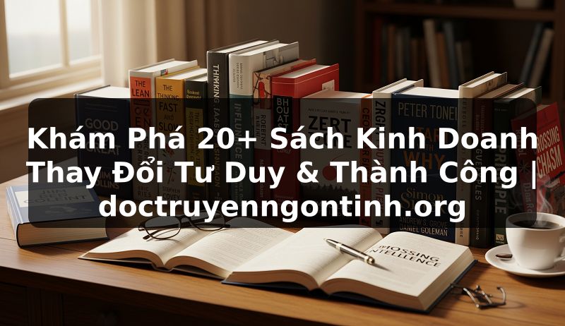 Truyện Tranh Khám Phá 20+ Sách Kinh Doanh Thay Đổi Tư Duy & Thành Công | doctruyenngontinh.org