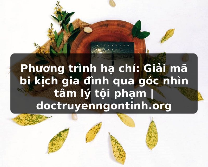 Truyện Tranh Phương trình hạ chí: Giải mã bi kịch gia đình qua góc nhìn tâm lý tội phạm | doctruyenngontinh.org