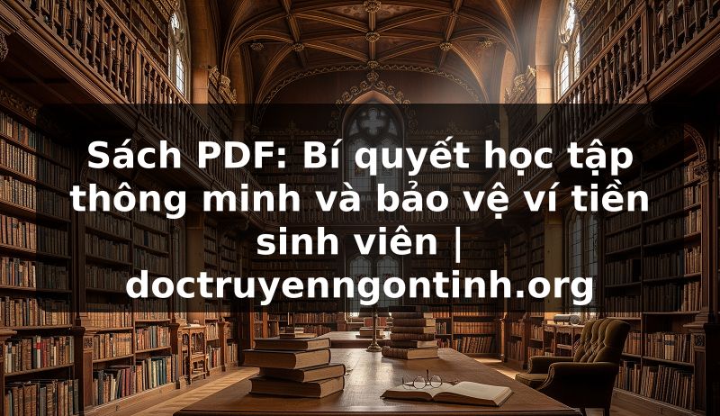 Truyện Tranh Sách PDF: Bí quyết học tập thông minh và bảo vệ ví tiền sinh viên | doctruyenngontinh.org