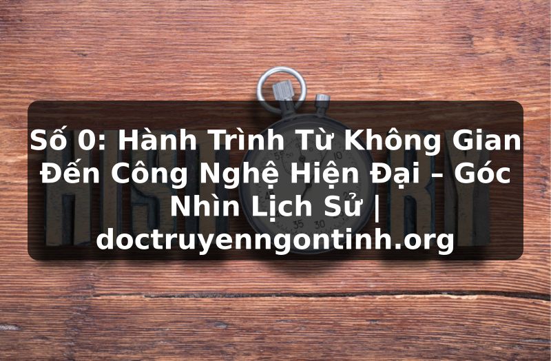Truyện Tranh Số 0: Hành Trình Từ Không Gian Đến Công Nghệ Hiện Đại – Góc Nhìn Lịch Sử | doctruyenngontinh.org
