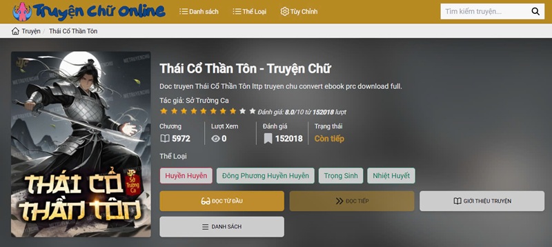 Truyện Tranh Thái Cổ Thần Tôn Convert: Siêu Phẩm Huyền Huyễn Trọng Sinh Đầy Kịch Tính