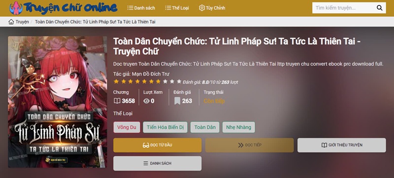 Truyện Tranh Đắm Mình Vào Truyện Toàn Dân Chuyển Chức: Tử Linh Pháp Sư! Ta Tức Là Thiên Tai – Thế Giới Hậu Tận Thế