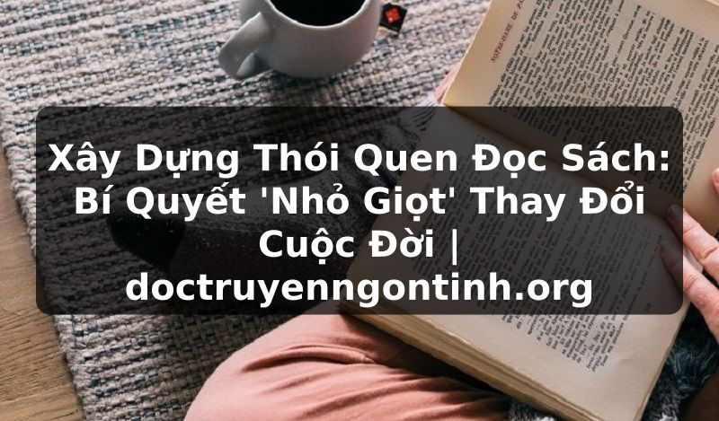 Truyện Tranh Xây Dựng Thói Quen Đọc Sách: Bí Quyết 'Nhỏ Giọt' Thay Đổi Cuộc Đời | doctruyenngontinh.org